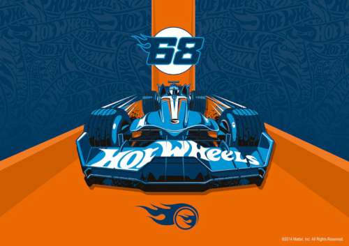 Hot Wheels Edible Image - Click Image to Close